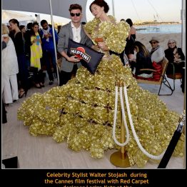 Walter Stojash with Larisa Katz Art Couture