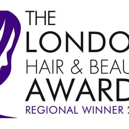 hair and beauty awards london regional winner 2019