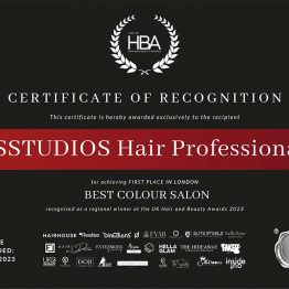 UK HBA hair and beauty winner best colour salon 2023